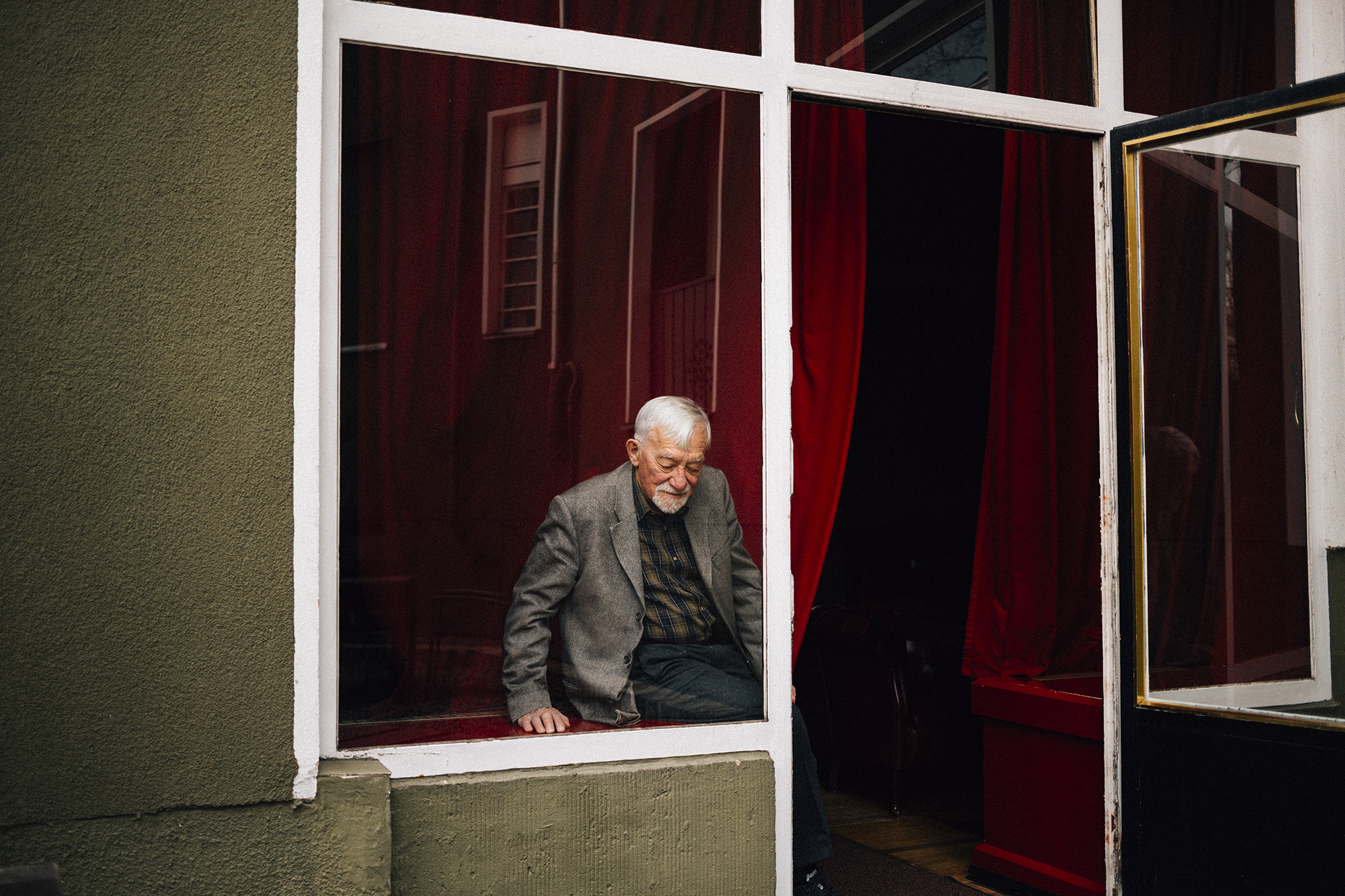 Swedish author Lars Gustafsson for Il Paradiso, Berlin 2015