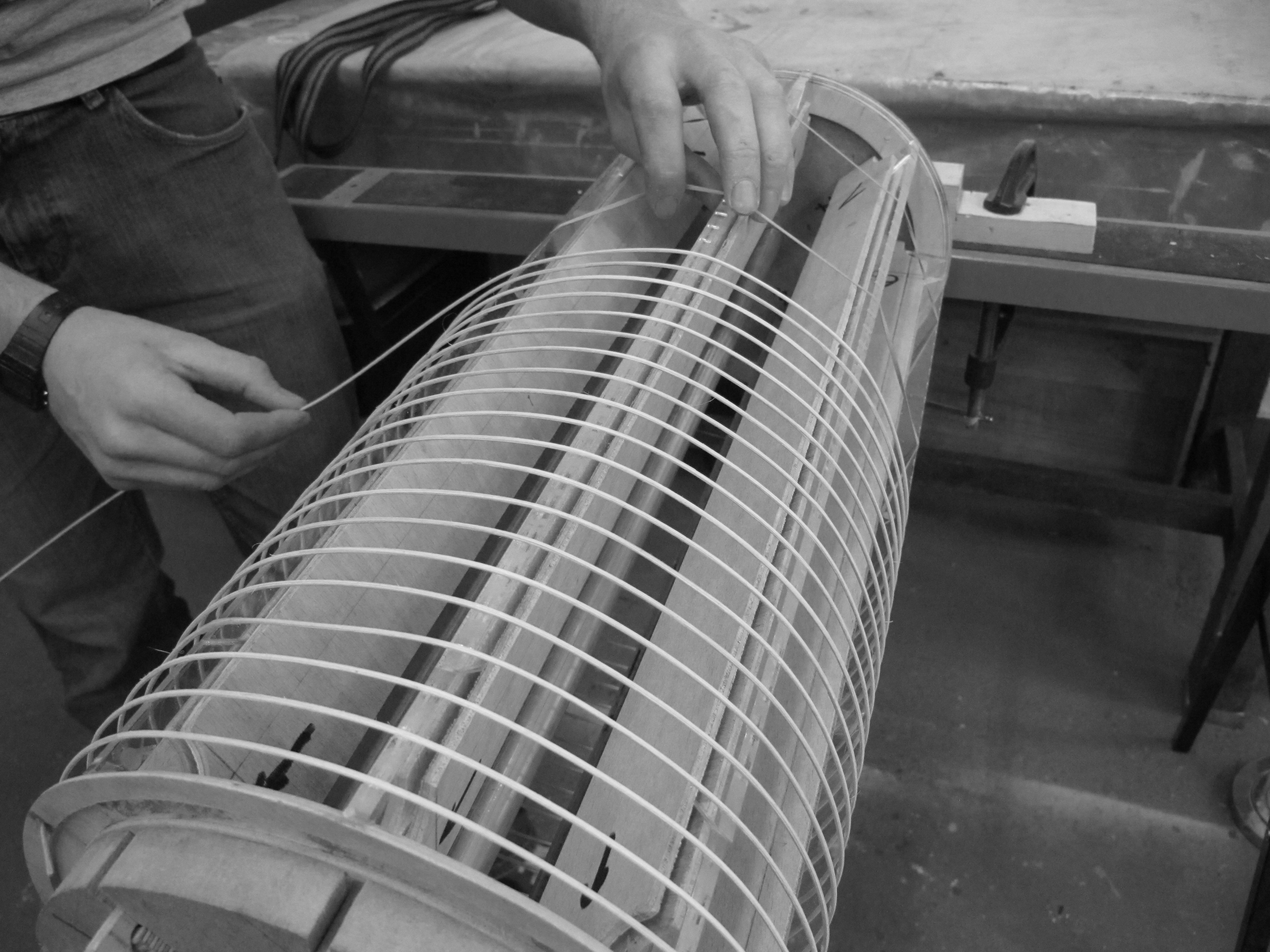 Every aspect of the production process was refined with successive adaptations to the mould and material treatments. 