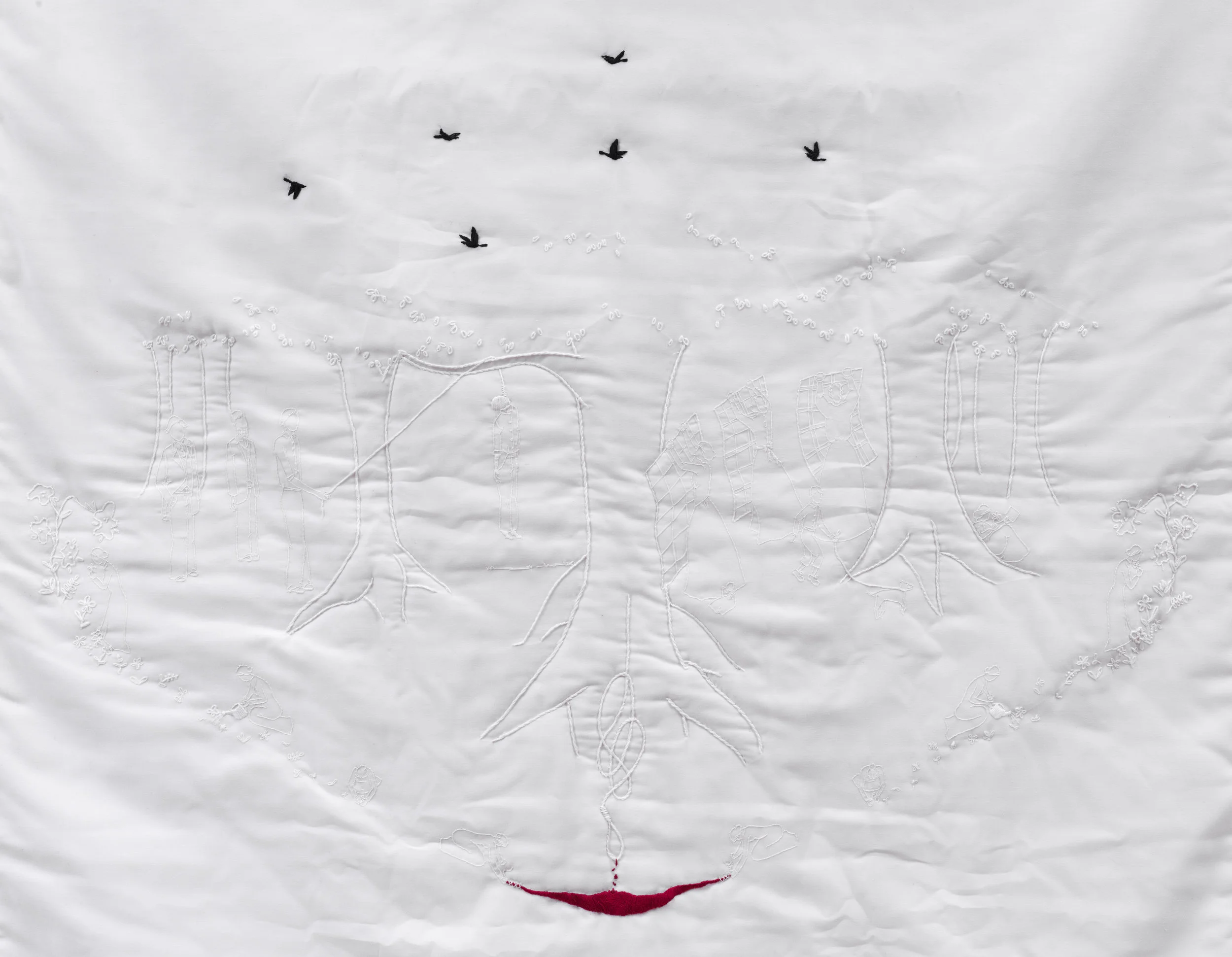 A White Woman's Work - detail