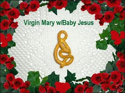 virgin mary pretzel