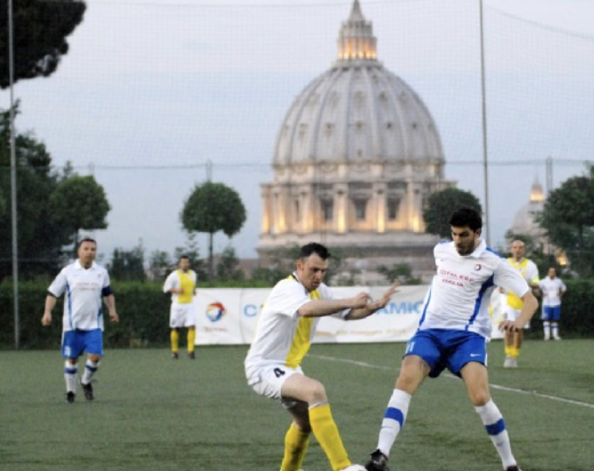 Concerning prayers and penalty kicks: Inside the official Vatican soccer tournament