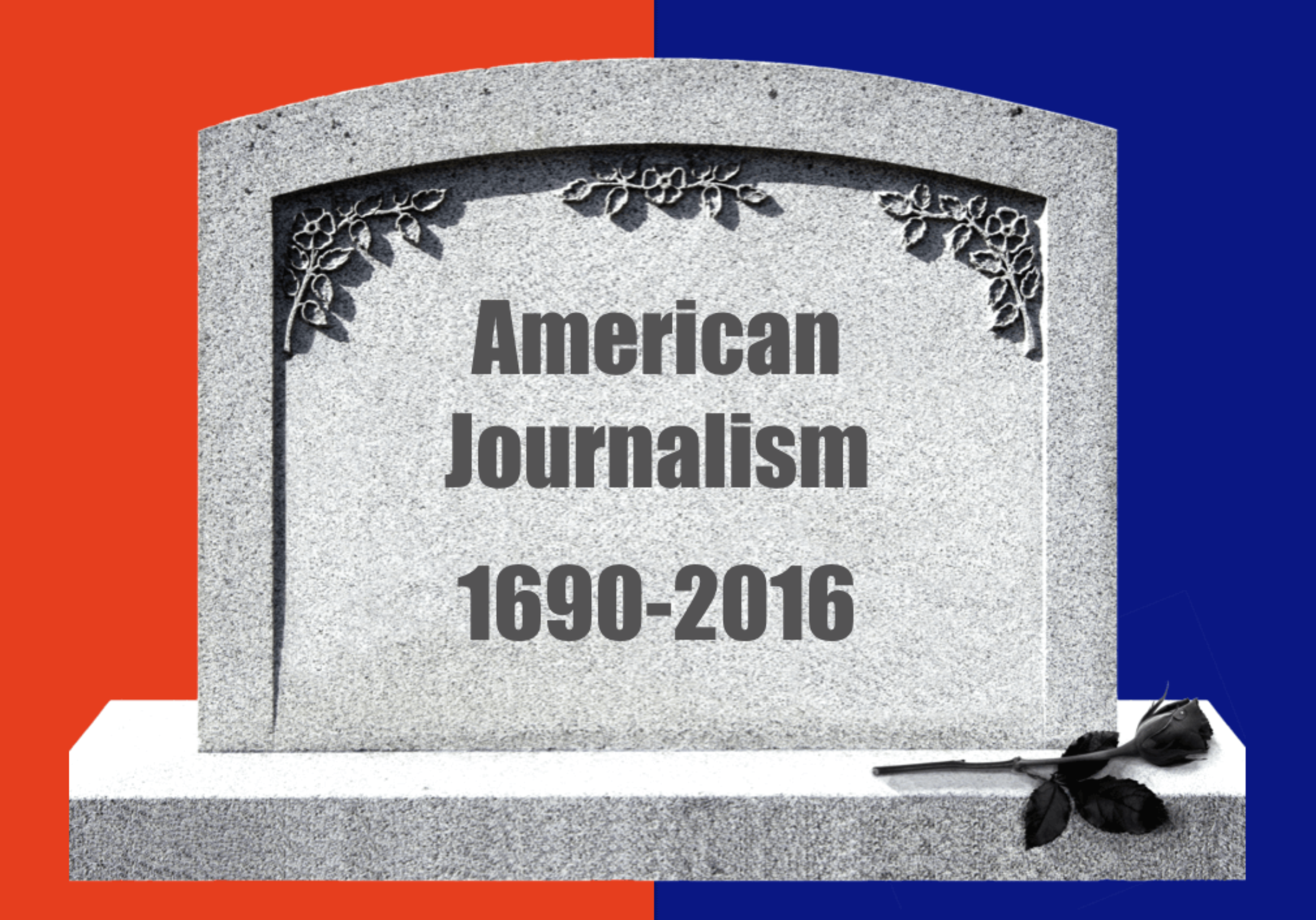 RIP American Model of the Press? It appears that online financial realities killed it ...