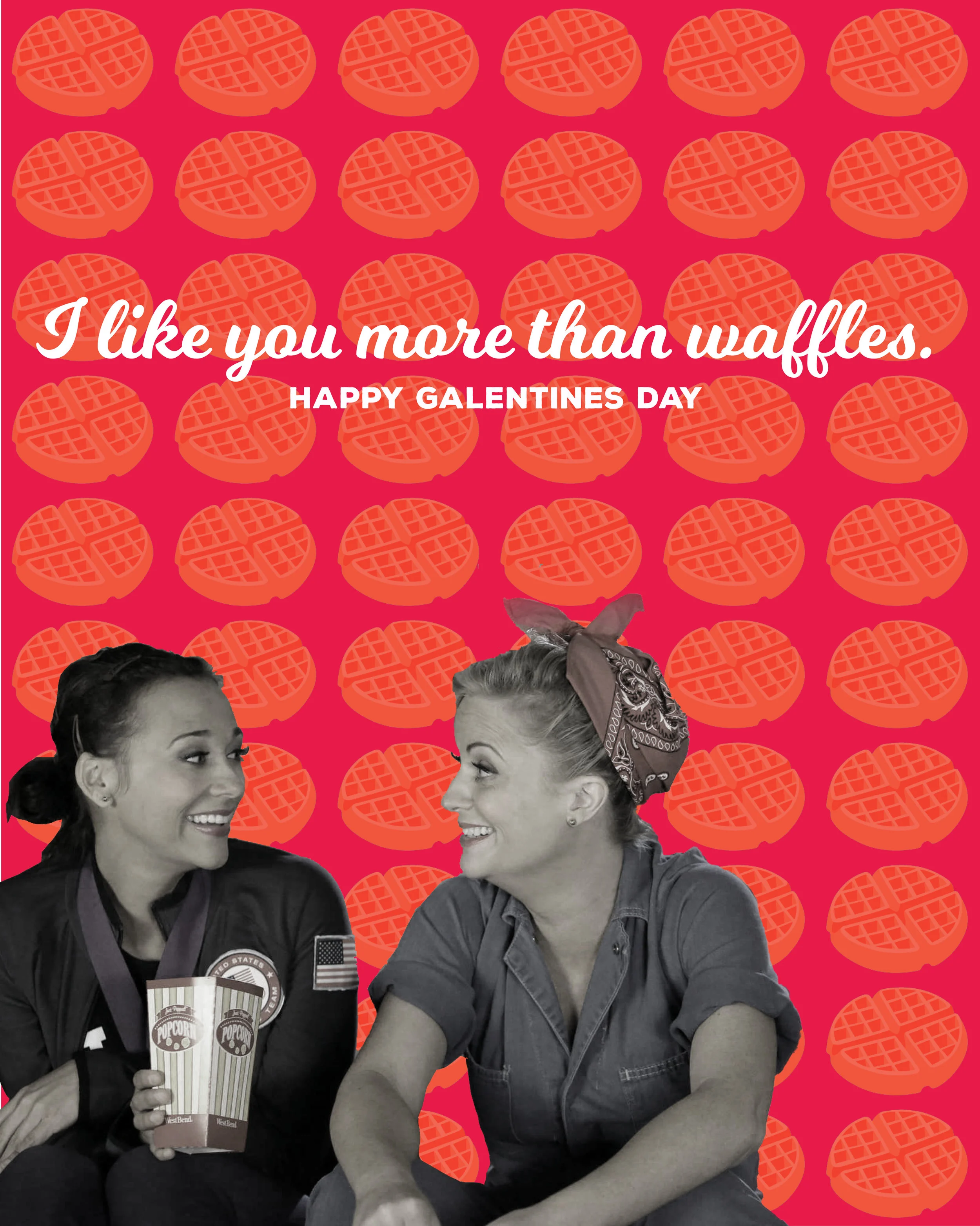 Galentines day card
