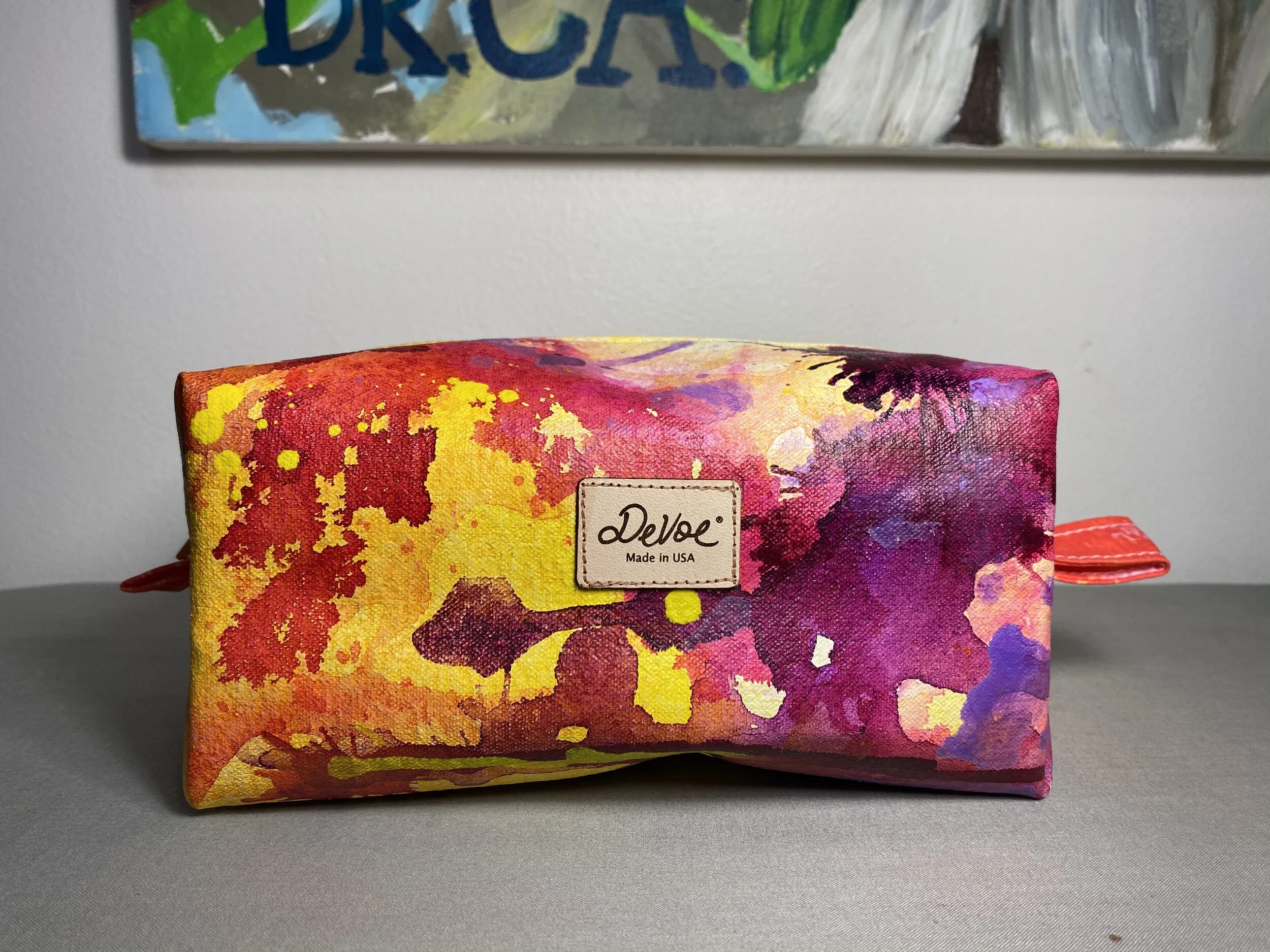 Hand printed Medium Dopp