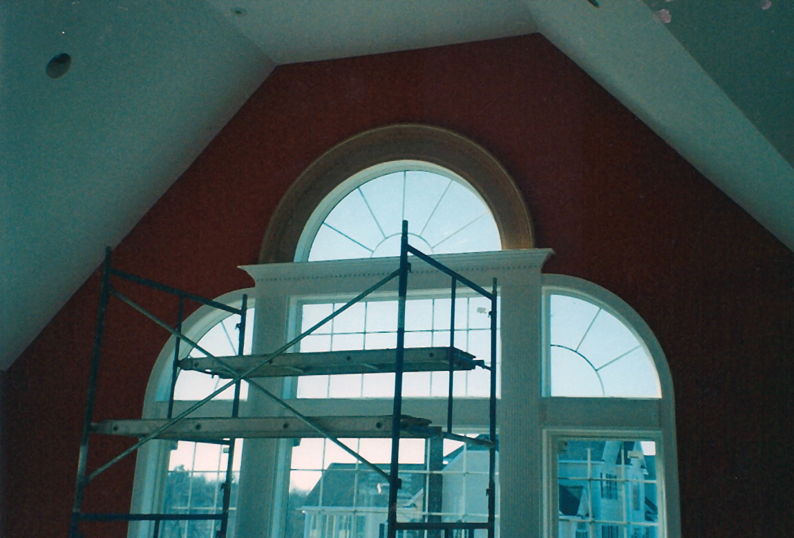 Arched window