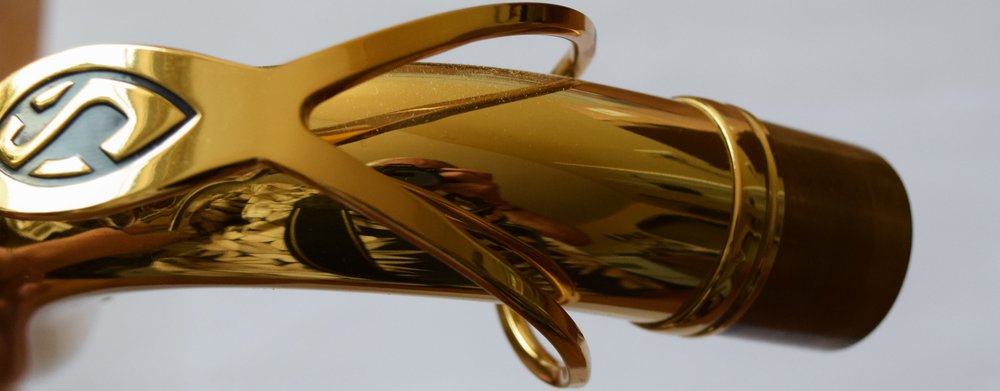 Selmer Series III tenor sax neck-Jubilee Gold Lacquer — JWsax