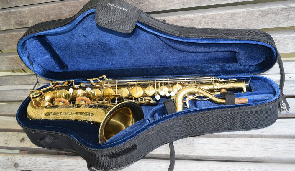 Buescher Top Hat & Cane Tenor #346xxx — JWsax