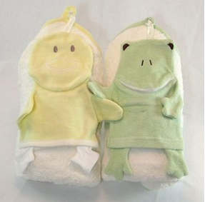 Organic Cotton Towel & Washcloth Set by Under the Nile