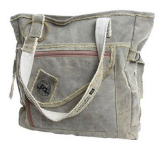 Tote Bag from Recycled Tarps