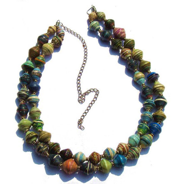 Double Strand Kiva Necklace