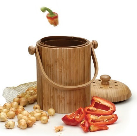 Bamboo Compost Pail