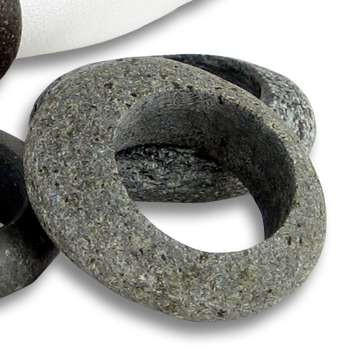 Sea Stone Napkin Rings