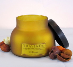 Handmade Traviata Scented Candles
