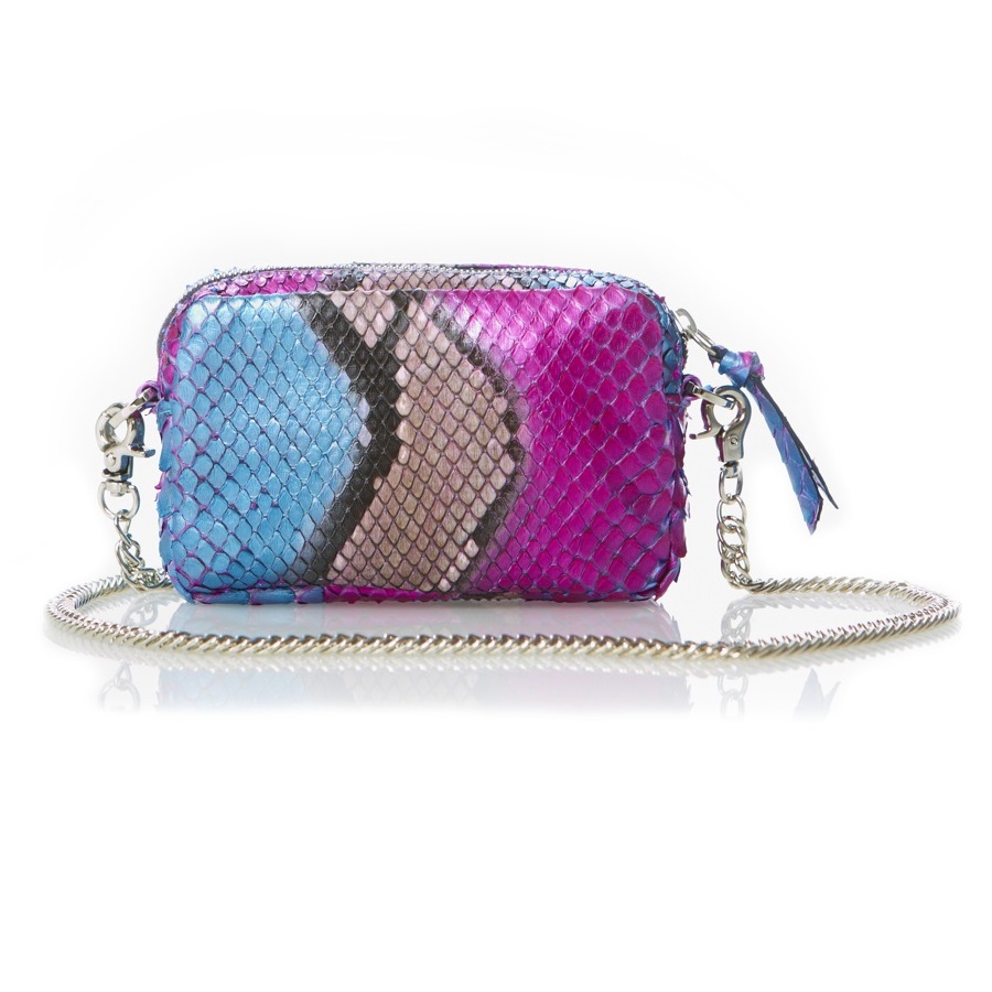 CZ_Wallet Pouch with Chain Metallic Blue_Pink Small Res.jpg
