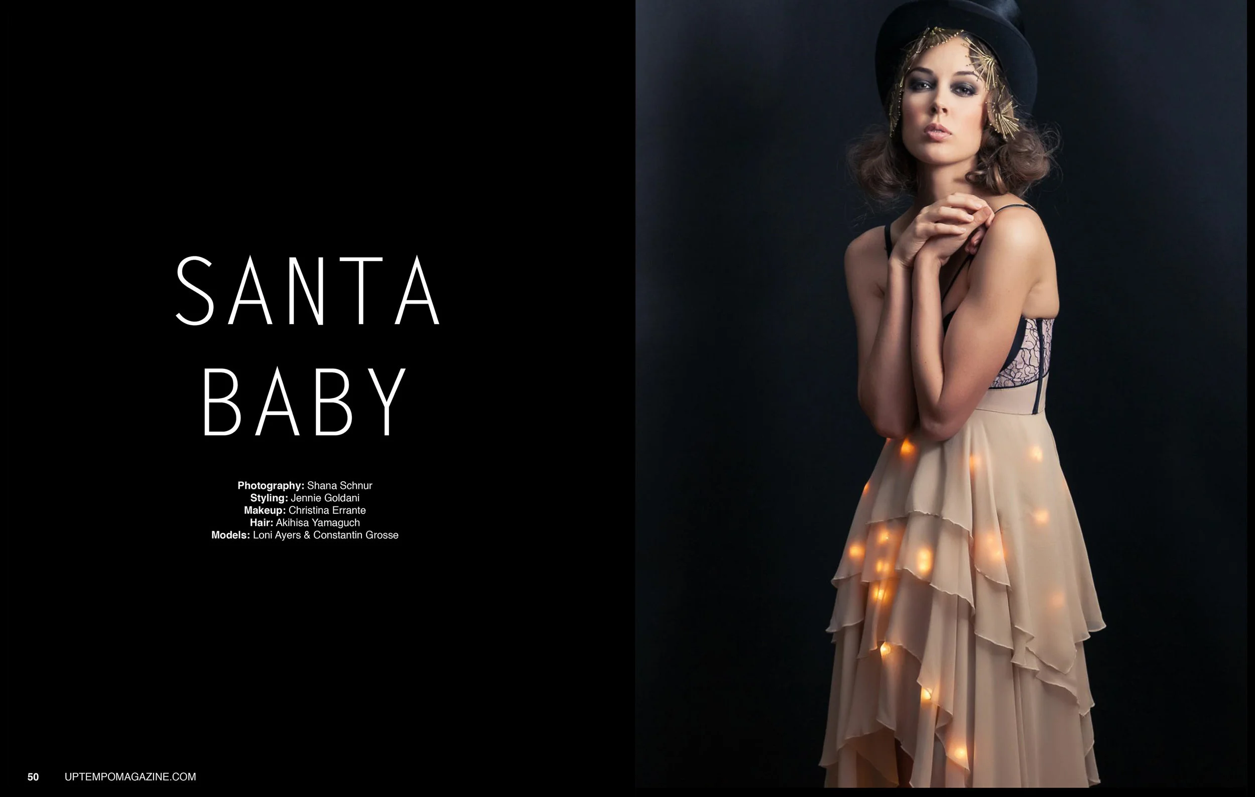 Uptempo Magazine Santa Baby