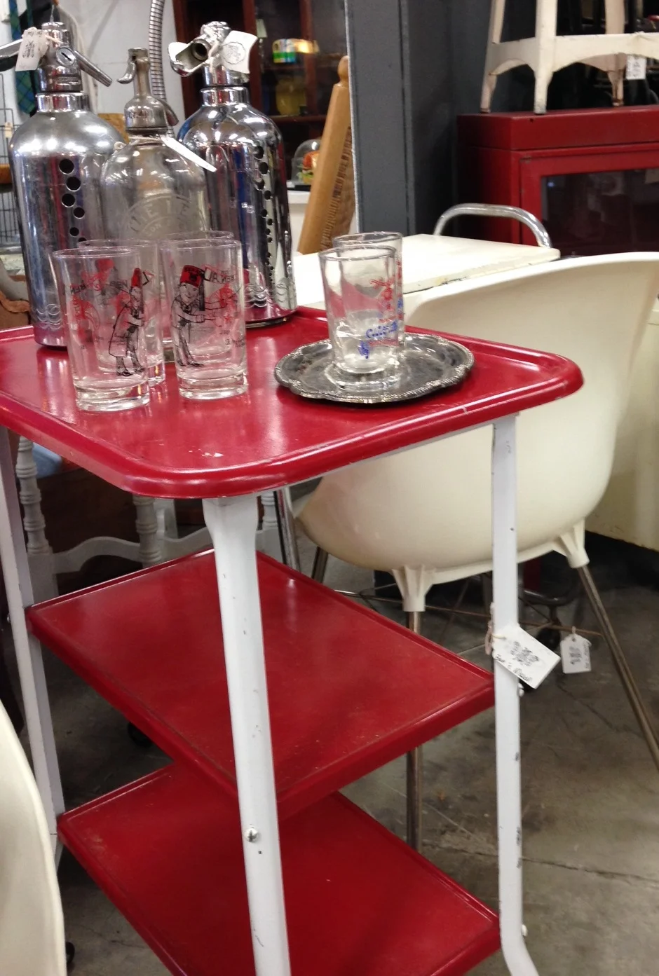 And no Valentines is perfect without a cocktail or bubbly so why not the cart to house them.