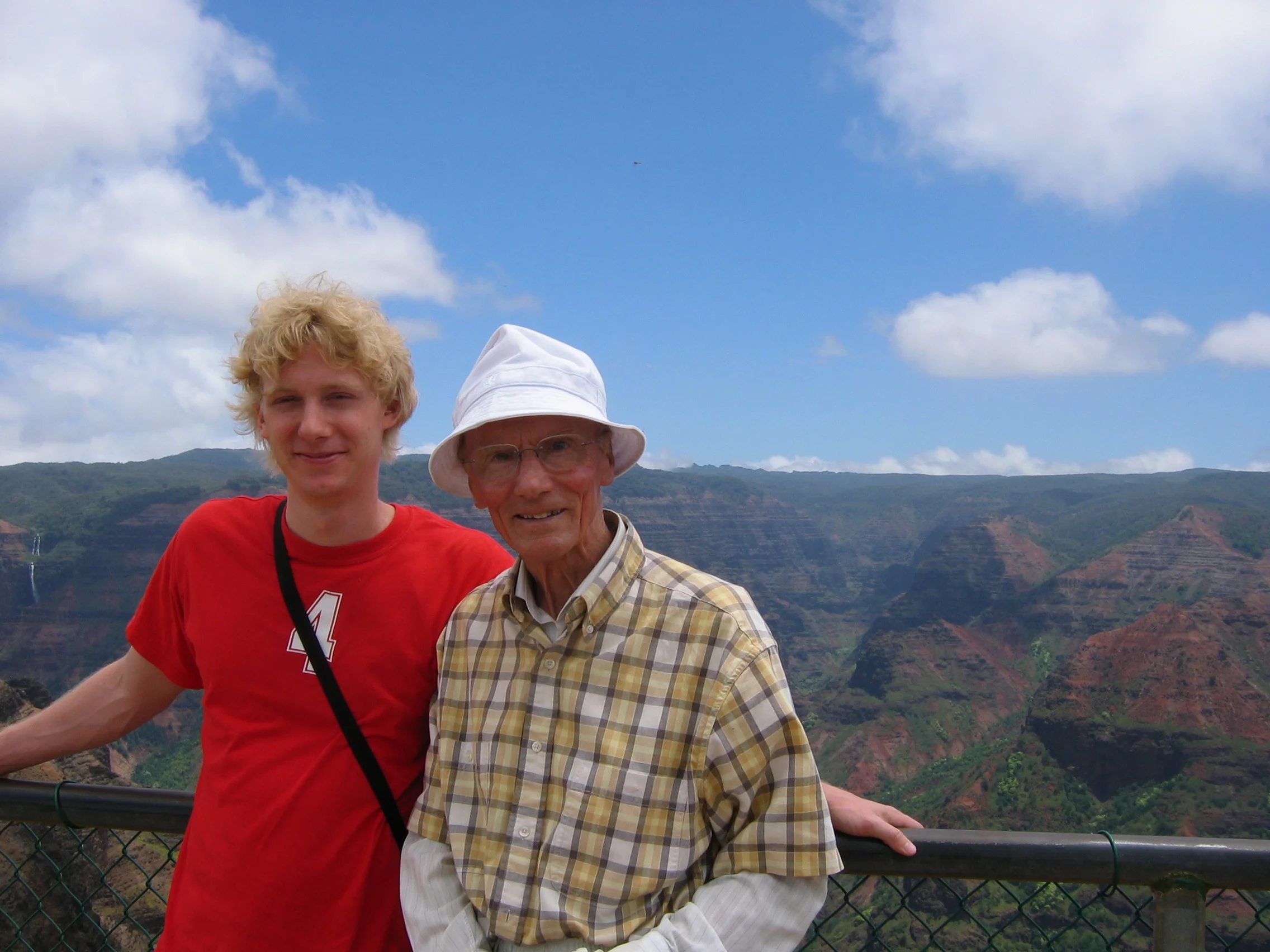  Alastair and Justin in Hawaii 