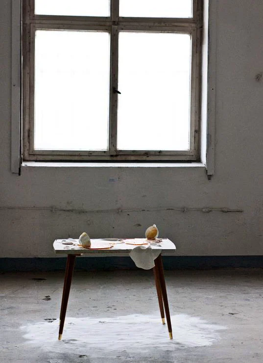  Installation of Cast sugar, fondant, and raw sugar Berlin Germany.&nbsp;2013 