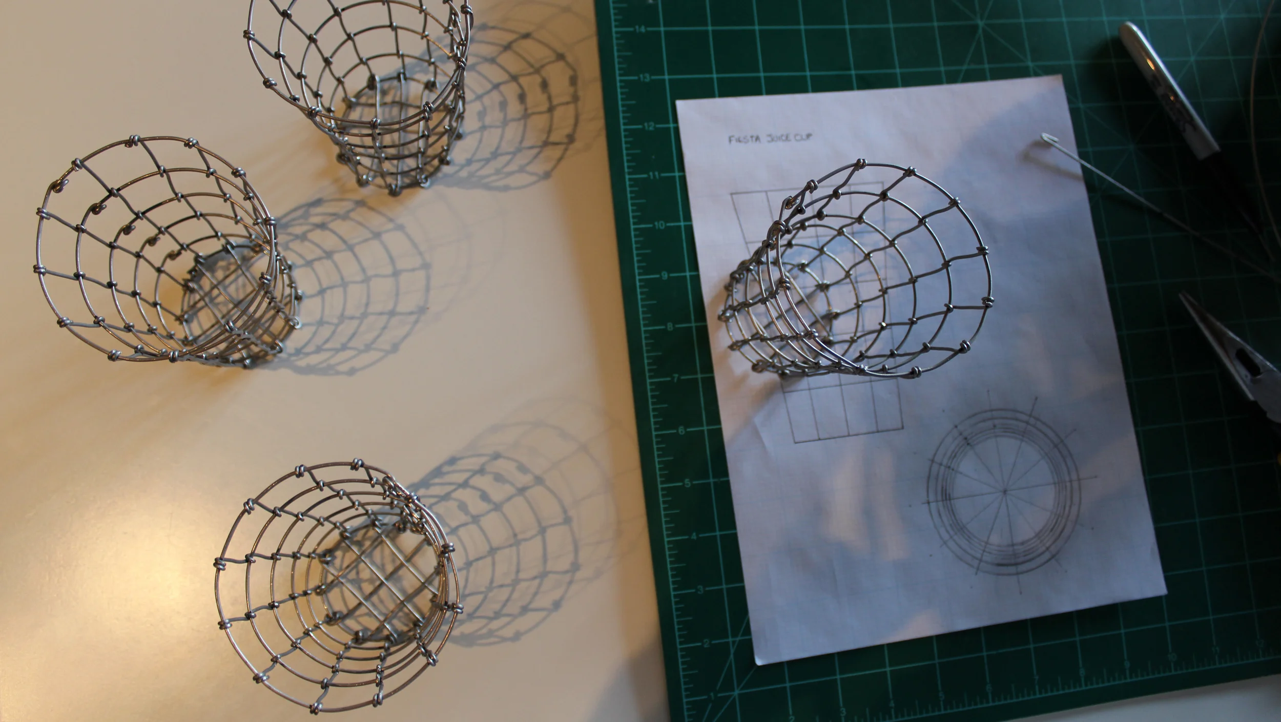 In progress: Fiesta Juice cups