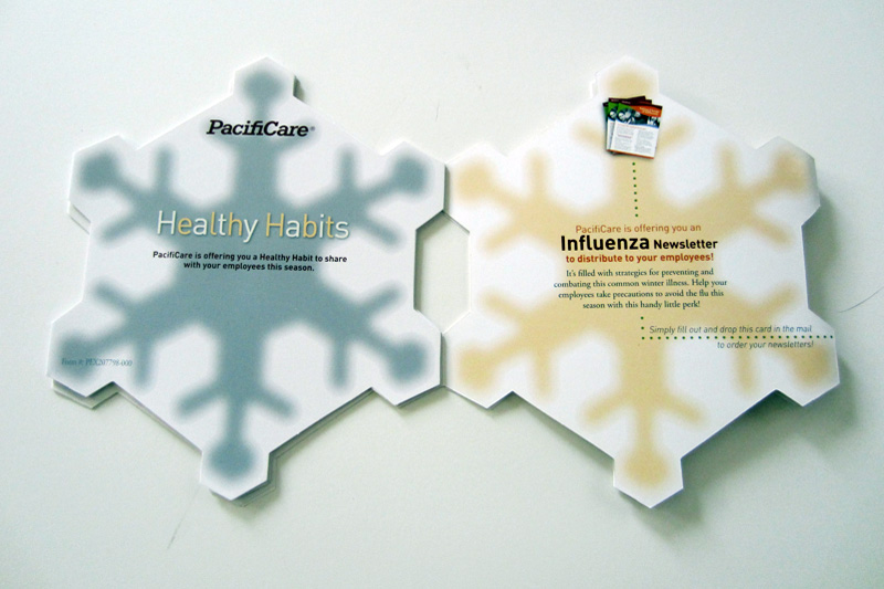 PacifiCare Snowflake Mailer