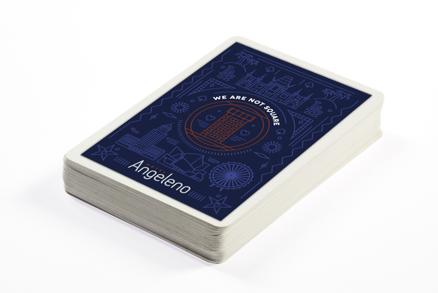 Hotel Angeleno Branded Playing Cards