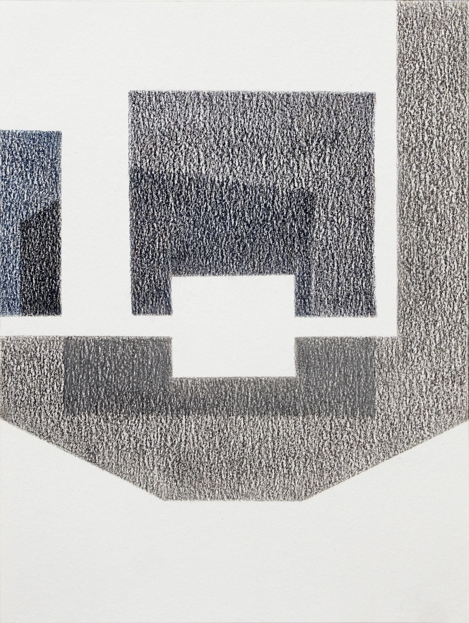 Colored pencil on paper, 12 x 9 inches