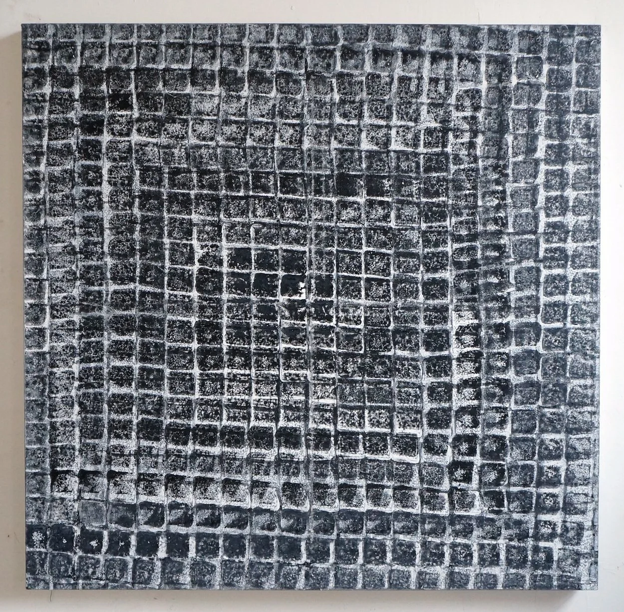 Limits, 2014, oil and acrylic on canvas, 40 x 40 inches