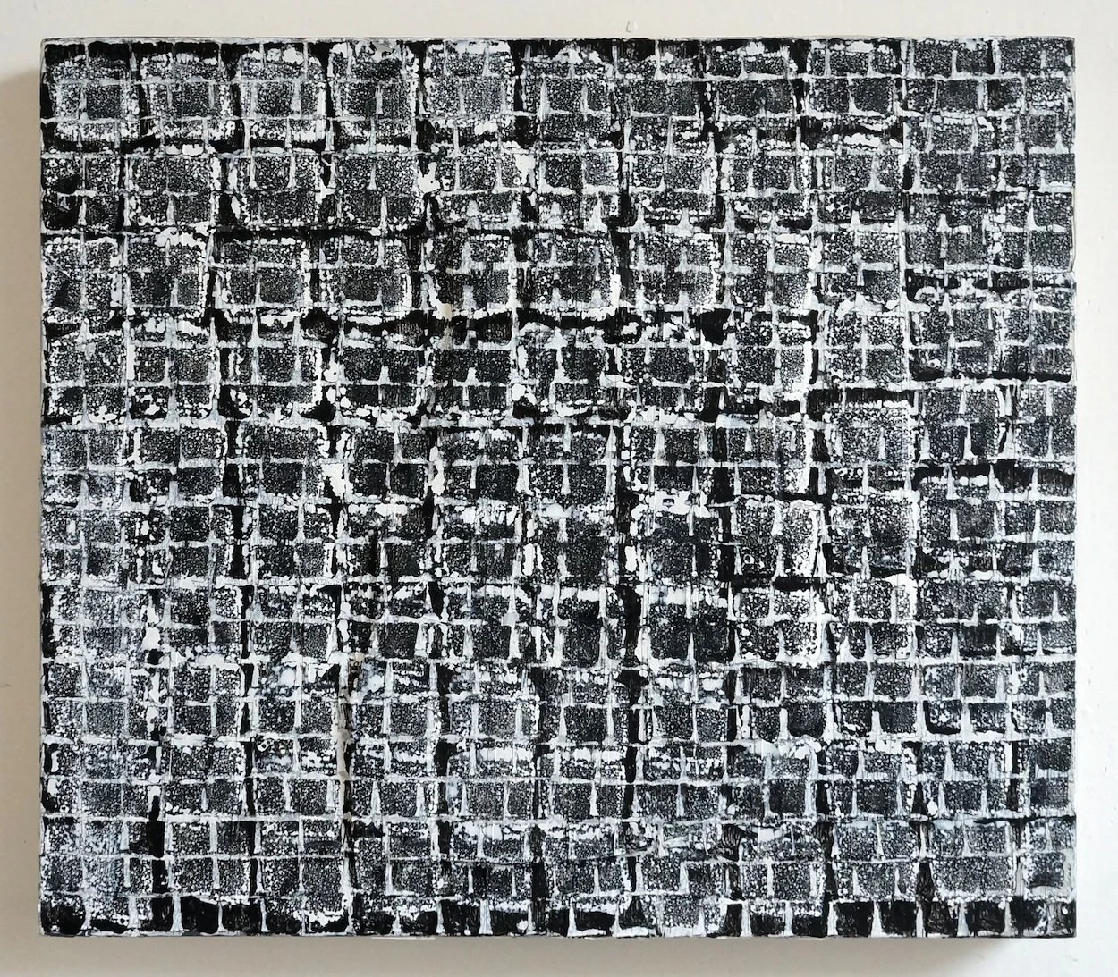 Untitled, 2014, oil and acrylic on canvas, 36 x 40 inches