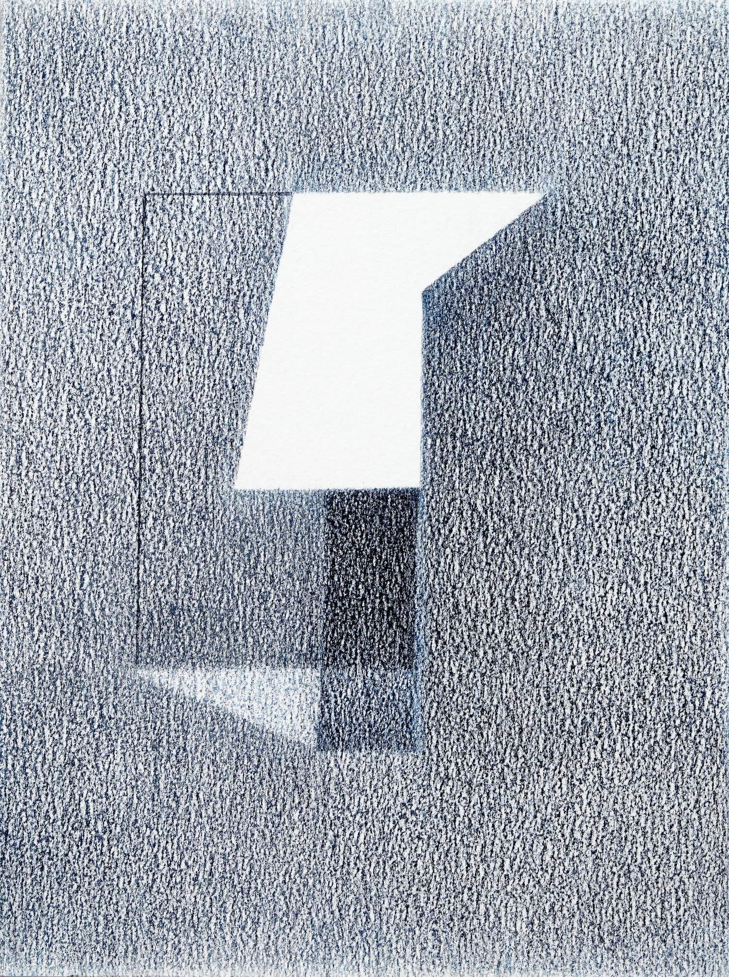 Colored pencil on paper, 12 x 9 inches