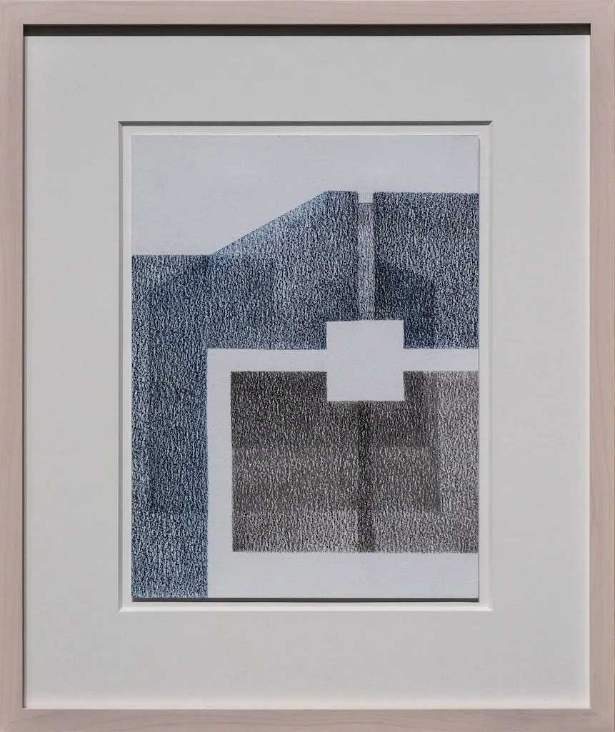 Colored pencil on paper, 12 x 9 inches