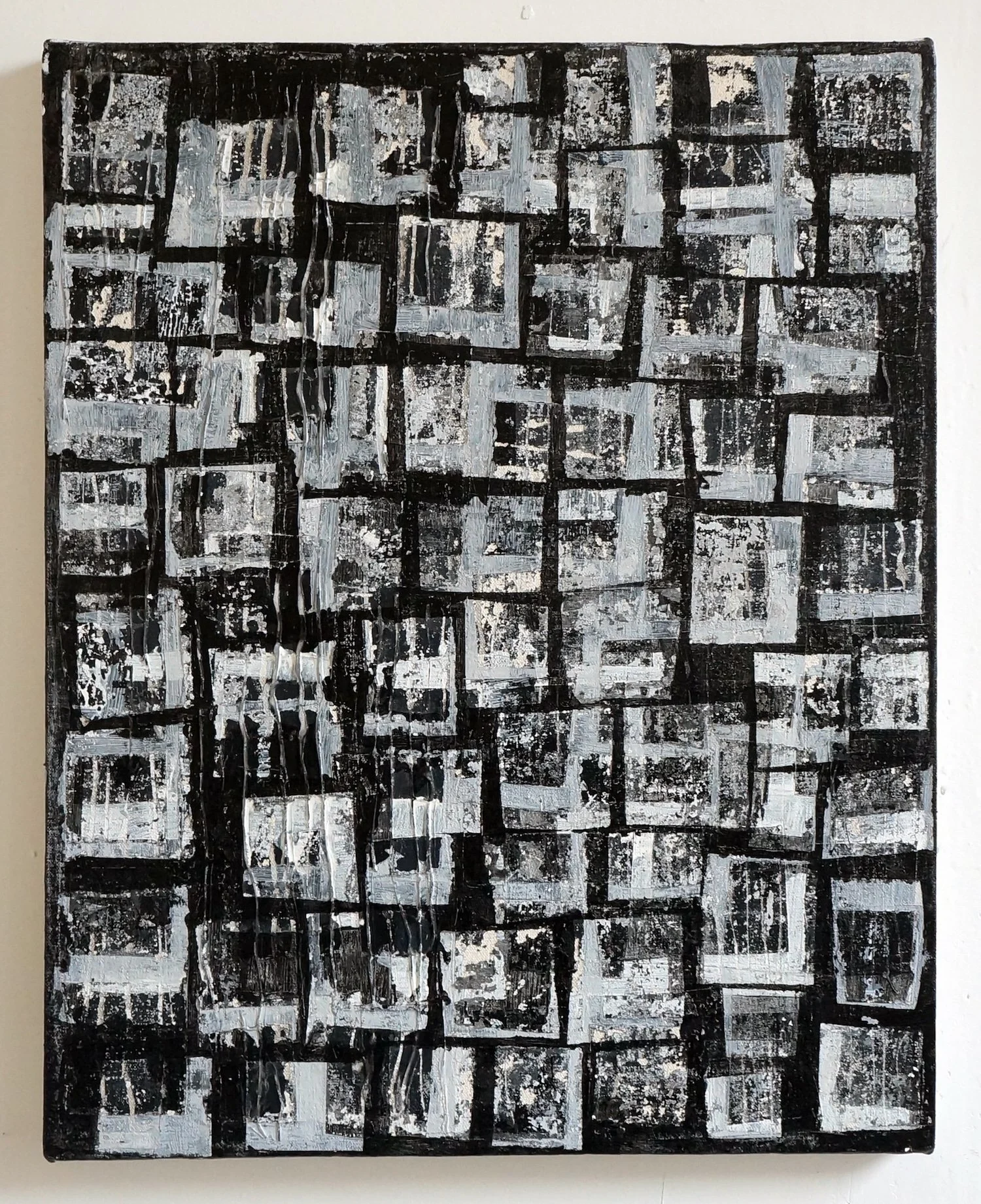 Untitled, 2014, oil and acrylic on canvas, 36 x 24 inches