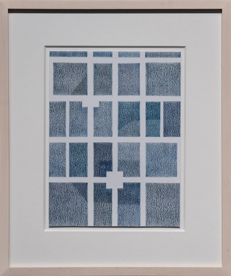 Colored pencil on paper, 12 x 9 inches