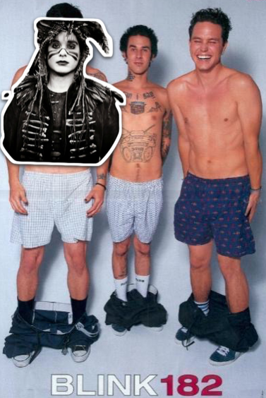 Matt Skiba replaces Tom...Photo from that one weird Matt Skiba album...Wait? Which one? I don't know either.
