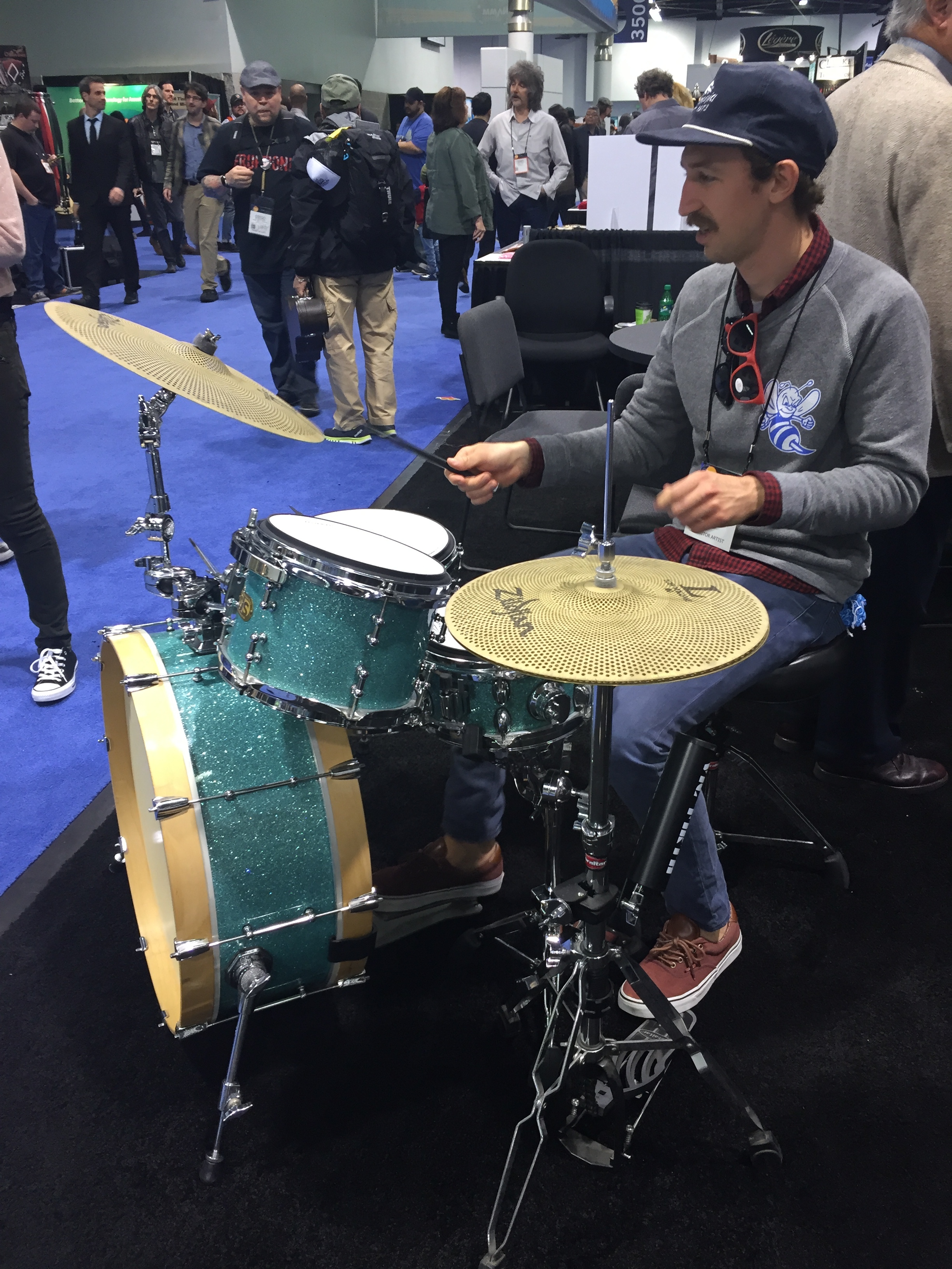 Noise cancelling cymbals...Sure...Why not?