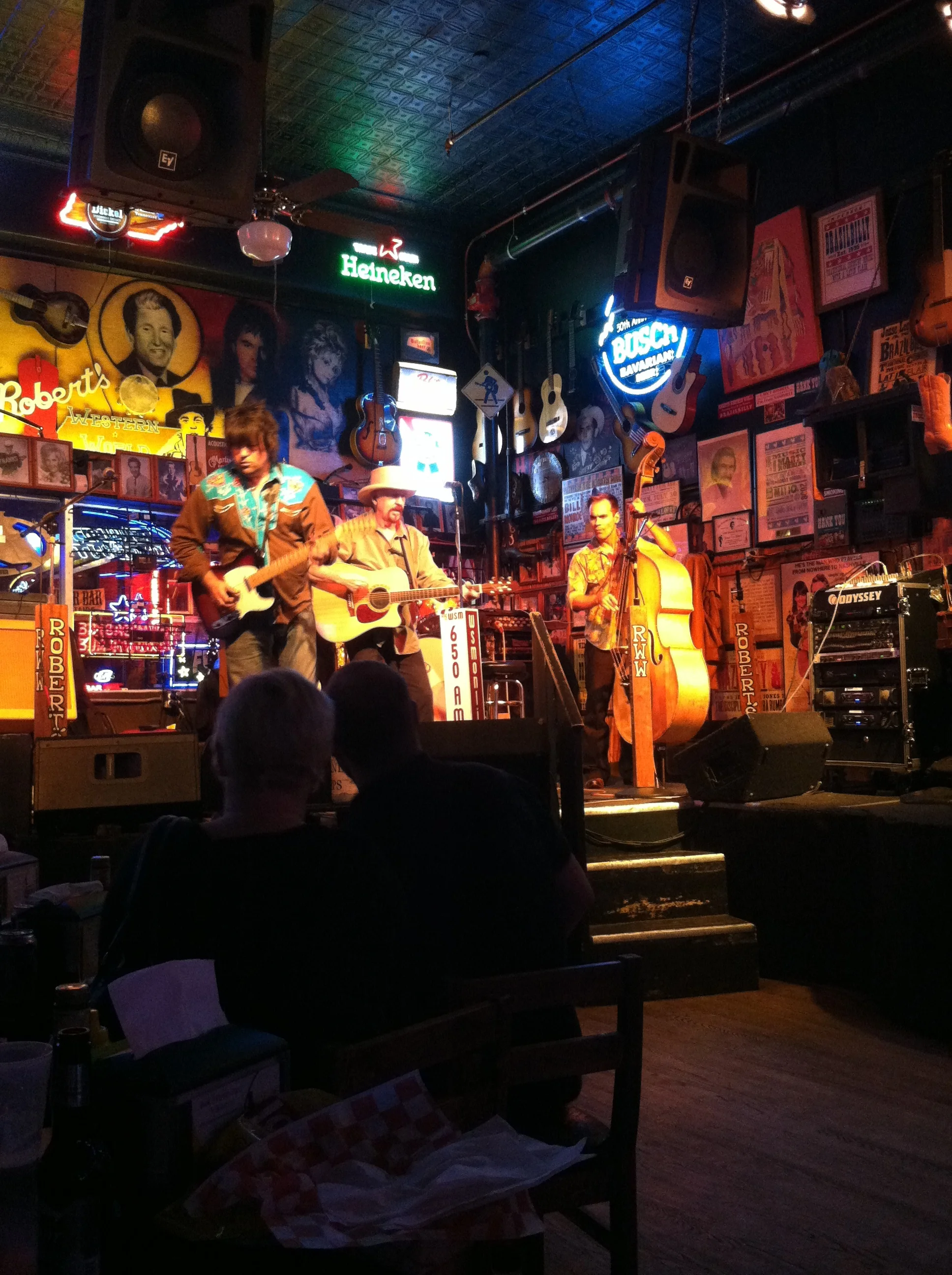 The Don Kelley Band @ Robert's - Best band in Nashville - Had no idea this would become our local bar 3 years later when we moved in a few blocks away.