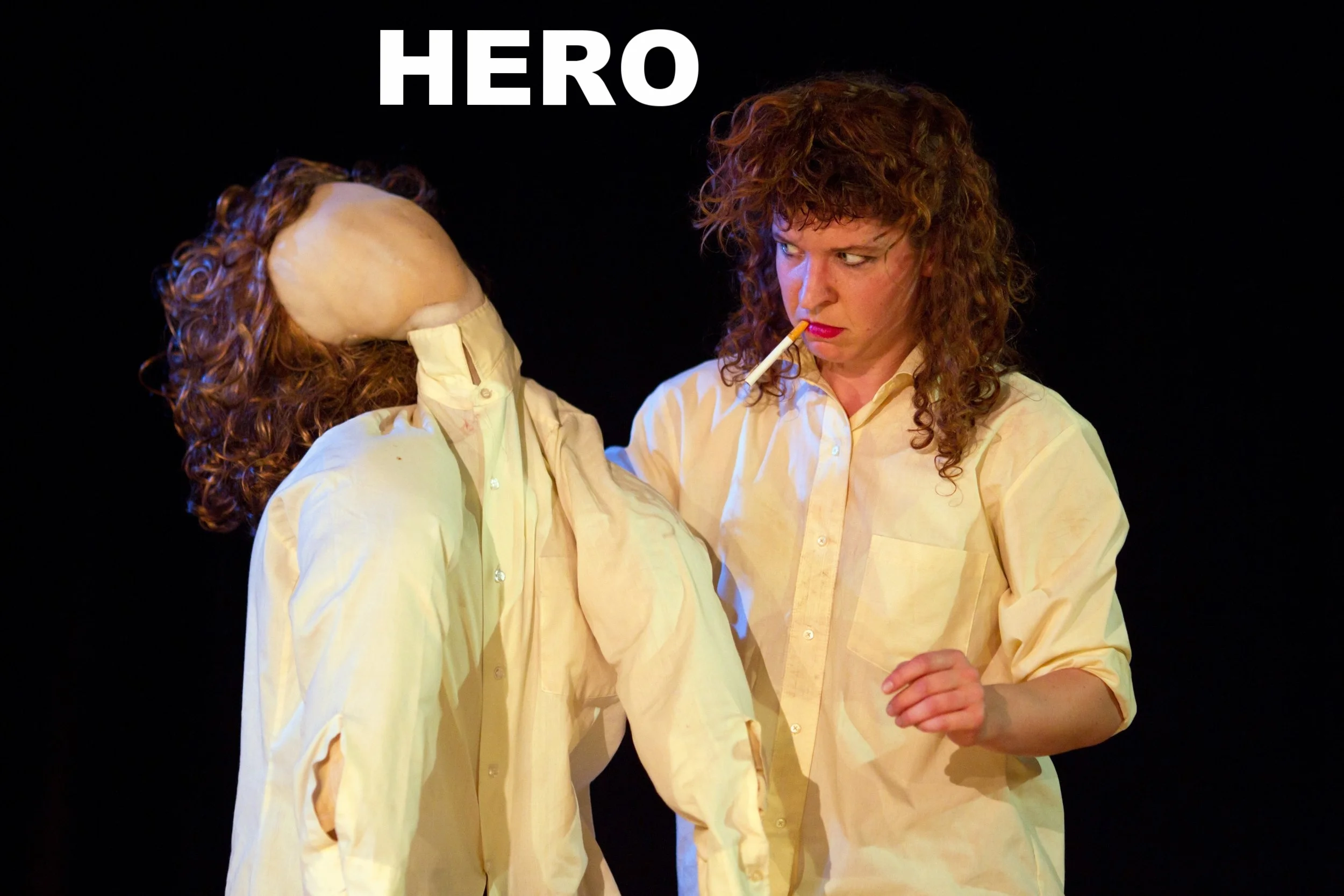 "Hero" was originally conceived in 2008 and has been performed more than any other piece in Marill's repertory. Originally choroegraphed in direct response and relationship to Enrique Iglesia's "Hero," pop hit, this piece subverts the message of what and who a "hero" might be. How can we be our own heroes?