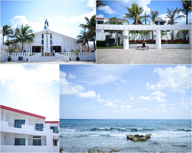 We walked along the North side of the island the water was way rockier and choppier. Towards the middle of the island there was the plaza with beautiful terracotta tiled roofs and white plaster buildings. Gorgeous!