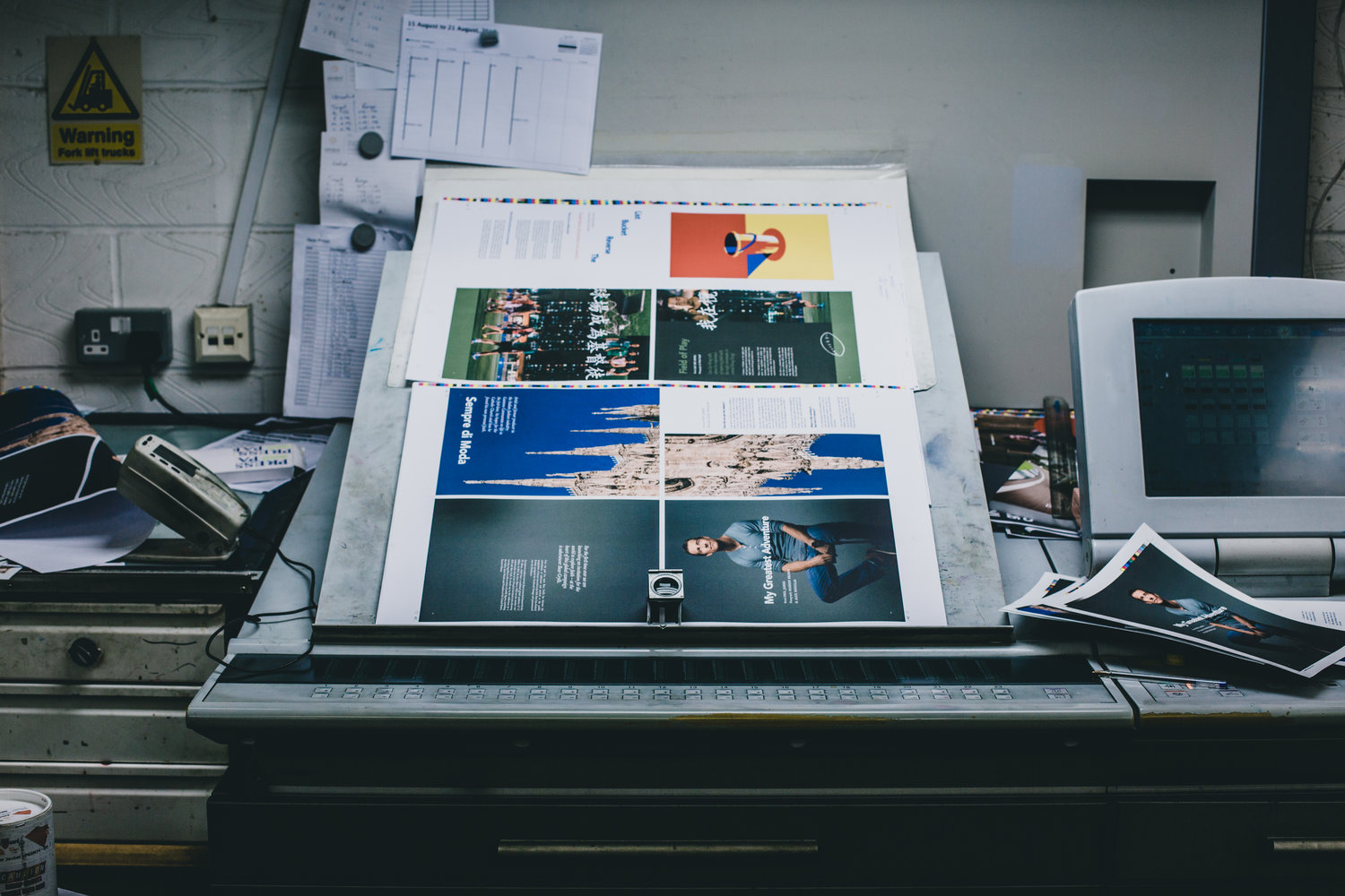 Getting ready for print in the UK. 