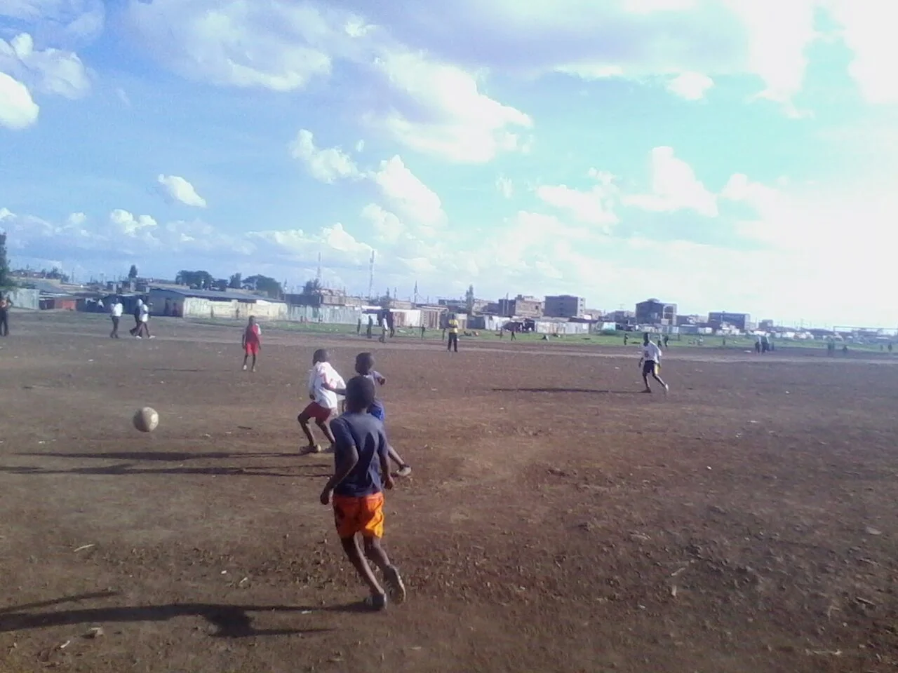 The Alpha – Sports football group for street kids, started by Emily.