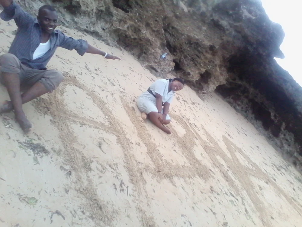Alpha reaching the desert lands of Turkana in Northern Kenya