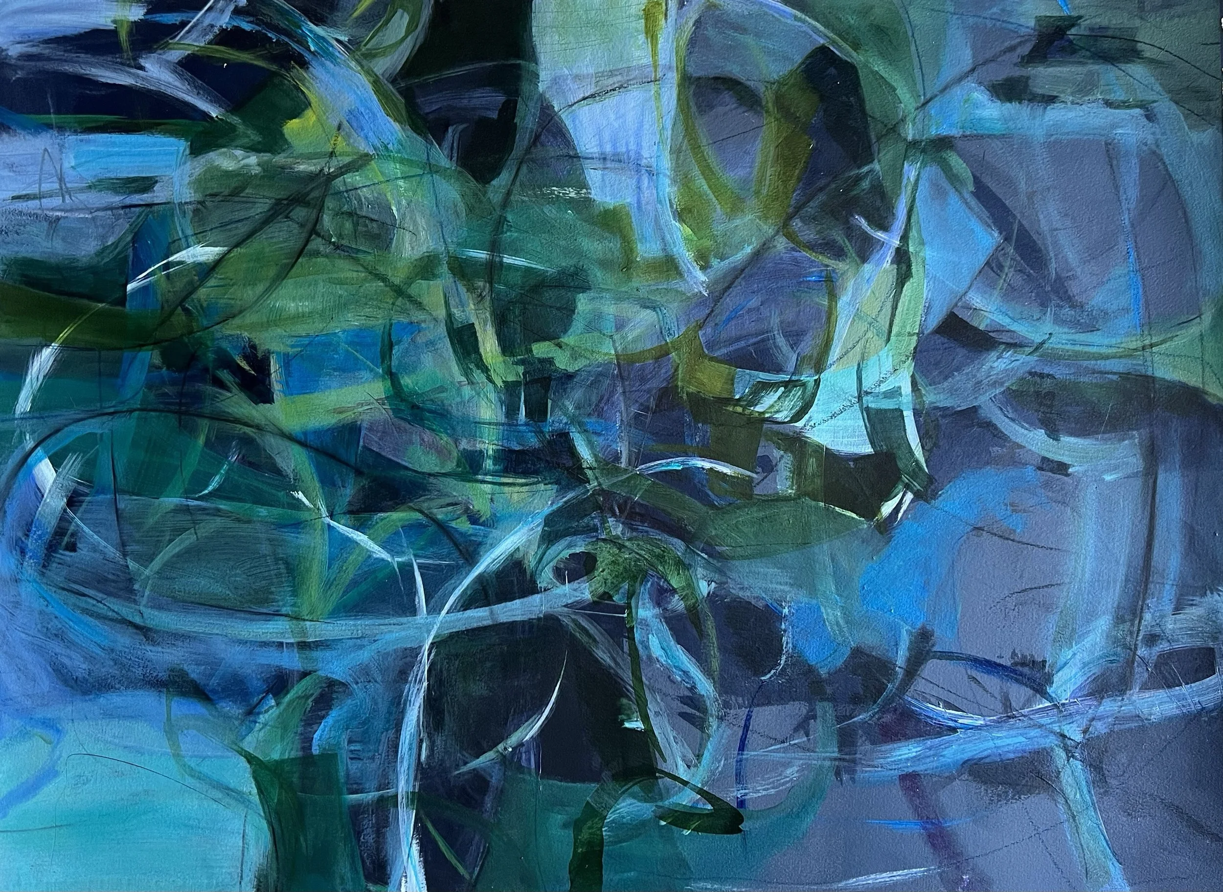 KathyElliott_Circular Reasoning_22x30_acrylic on paper.jpg