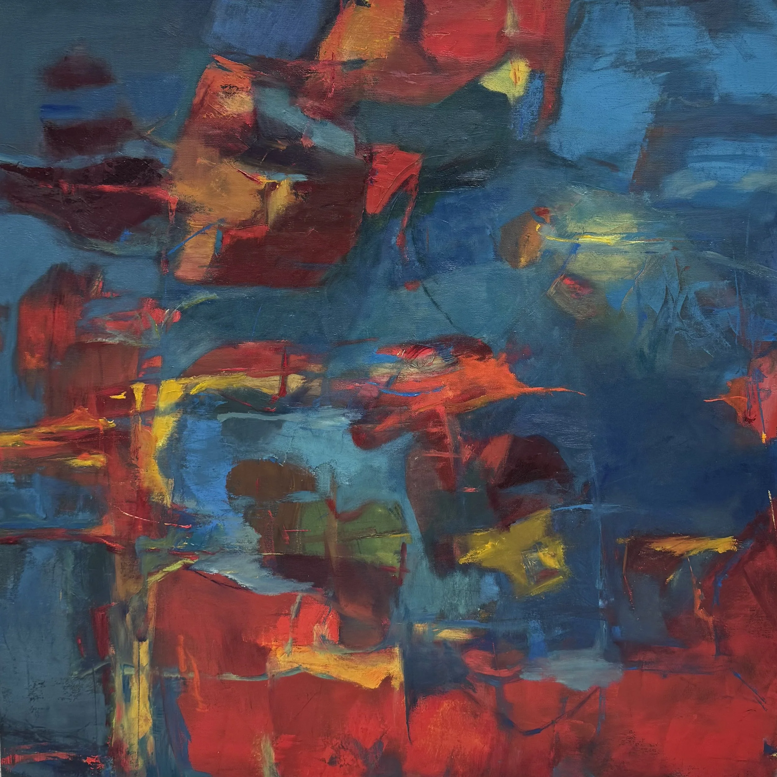 Kathy Elliott_Navigating Challenging Paths_Oil_30%22x30%22_1100.00.jpeg