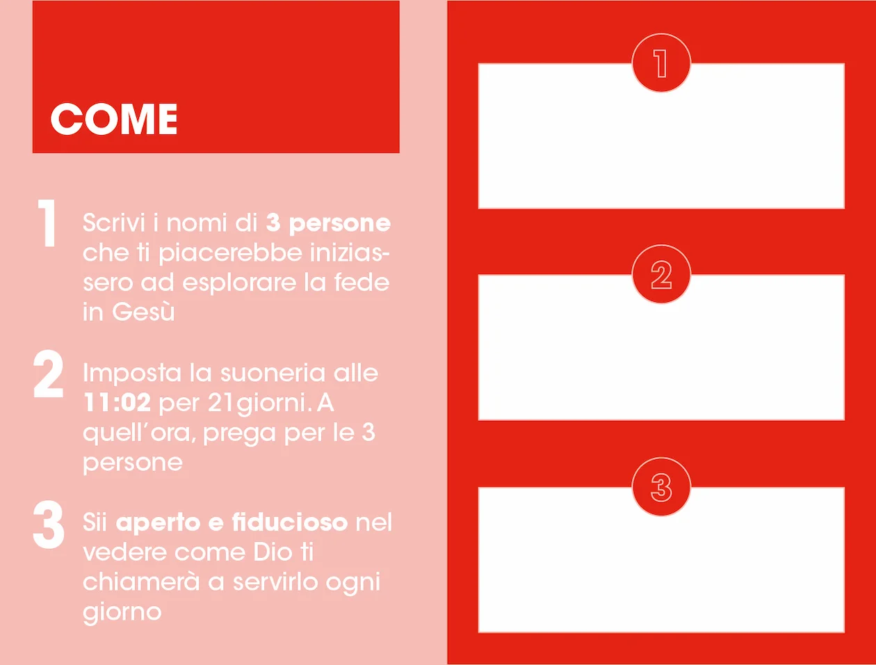 Lato interno della card