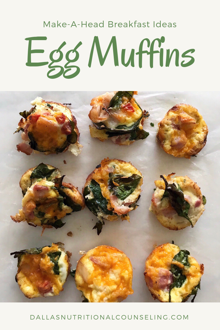 Easy Breakfast Recipe - Egg Muffins — Dallas Nutritional CounselingEasy ...