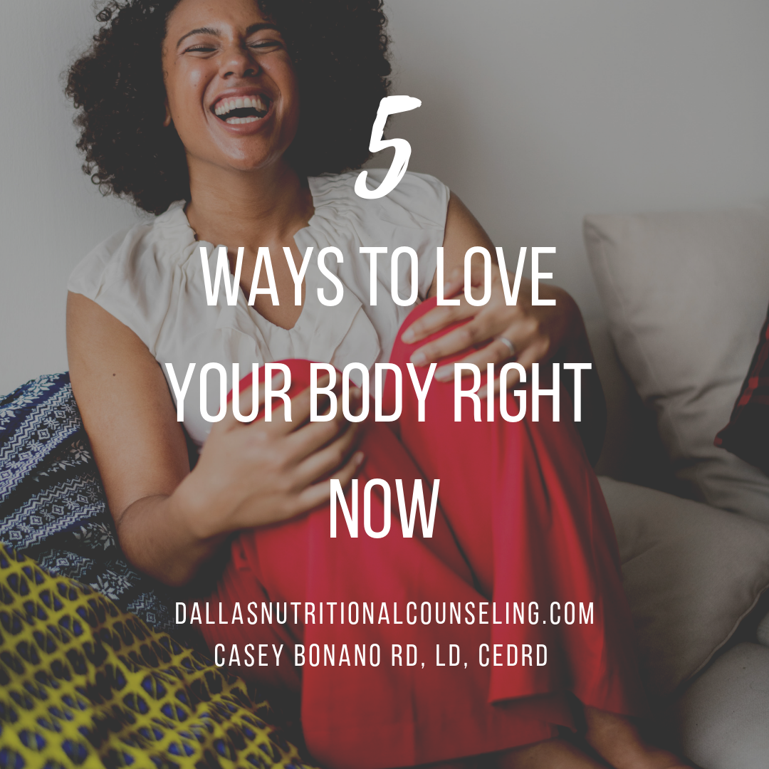 5 Ways to Love Your Body Right Now