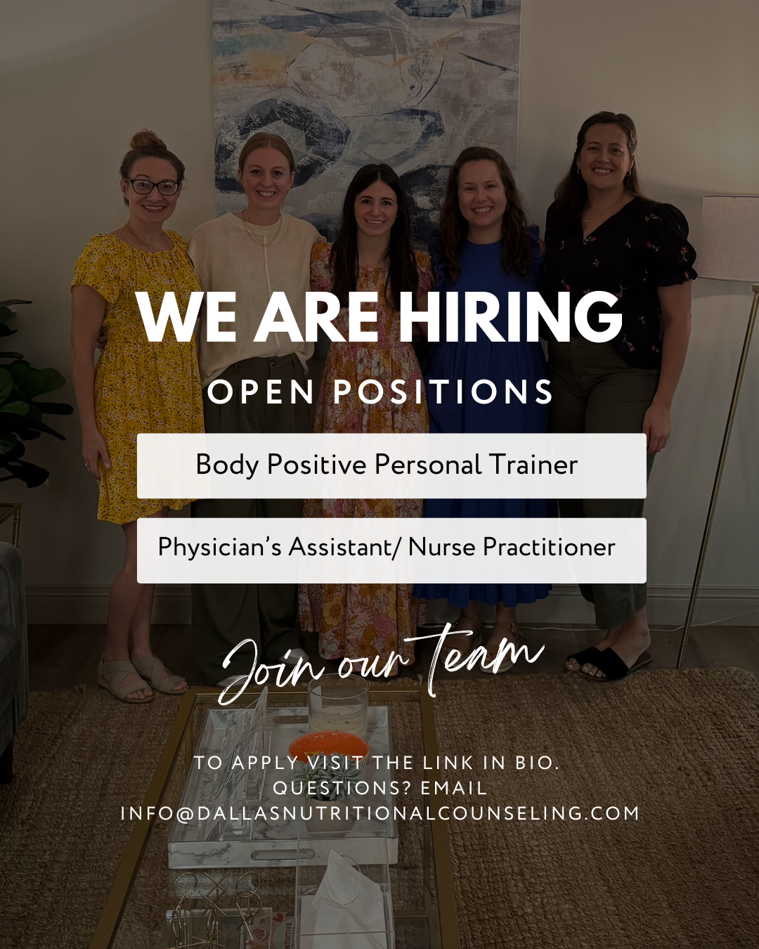 We are Hiring - Body Positive Personal Trainer