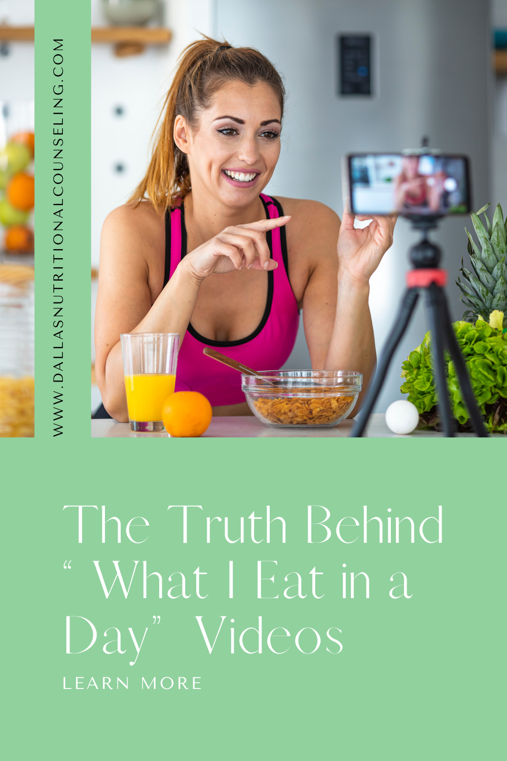 Truth Behind "What I Eat In A Day" Videos — Dallas Nutritional ...
