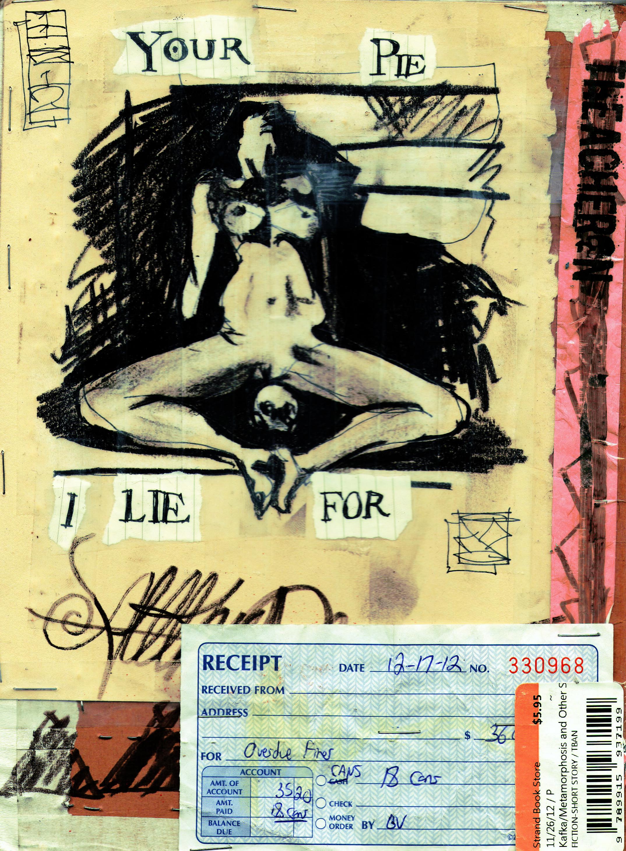 Sketchbook Journal #12: (RE)Immolation in Pagan Winter: Inside Cover