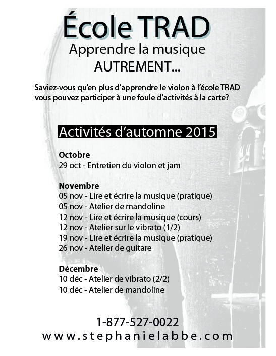 Revue Québec-Folklore, Édition Novembre-Décembre 2015, p. 9