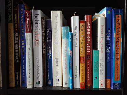 Live With Less organizing books